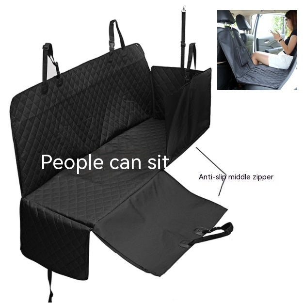 The PaWs | Pet Car Travel Rear Seat Cushion Dog Travel Toilet