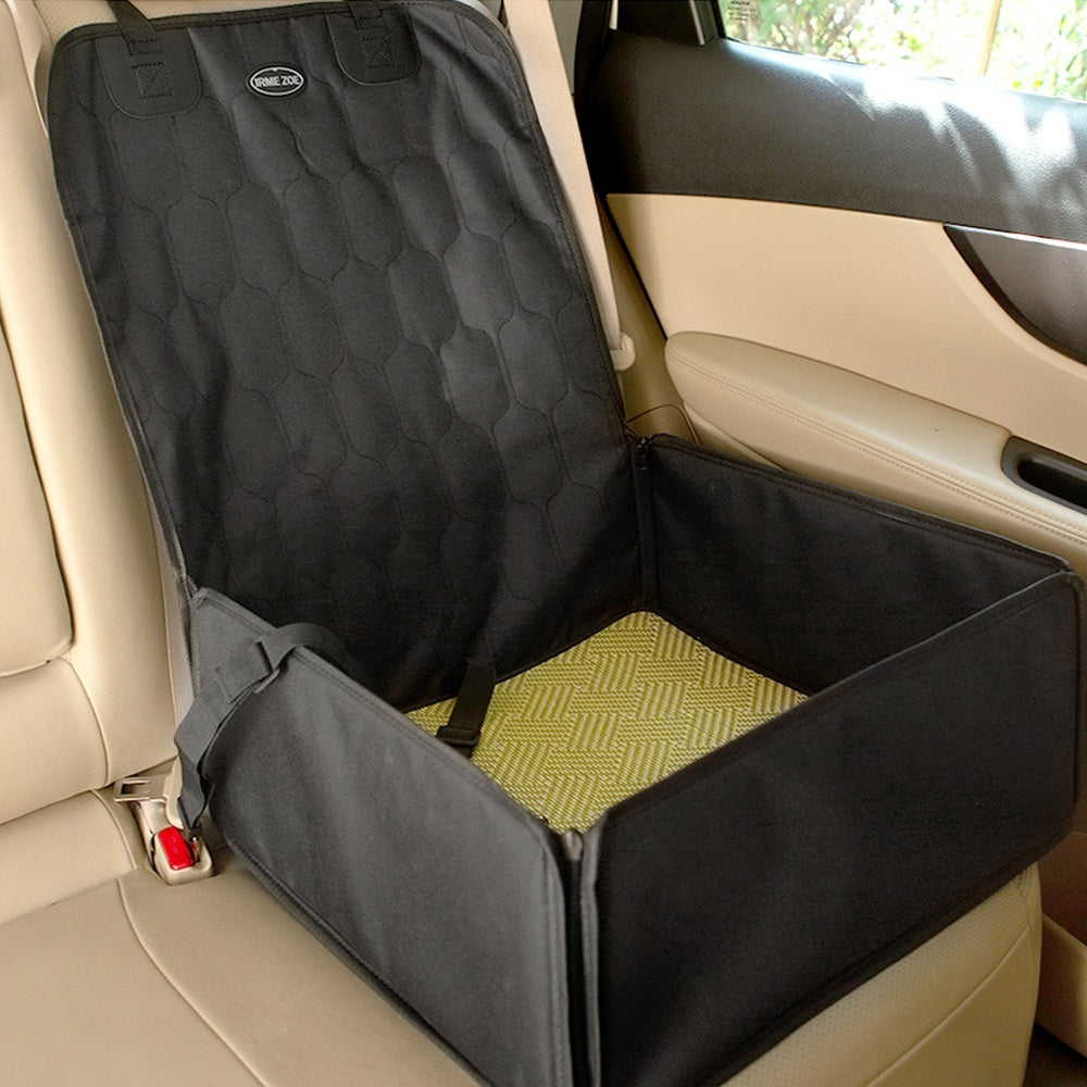 The PaWs | Pet Car Travel Rear Seat Cushion Dog Travel Toilet